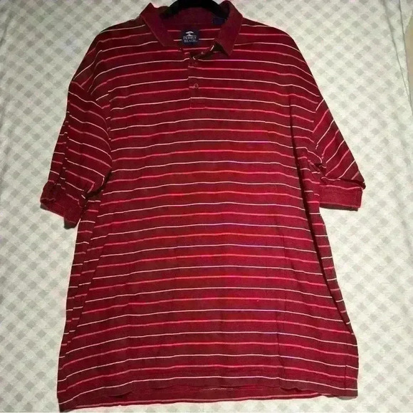 Vintage Pebble Beach Polo Shirt Mens Size XL Short Sleeve Golf 1/4 Button - Picture 1 of 3